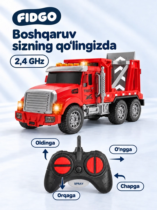 Radio orqali boshqariladigan mashina
