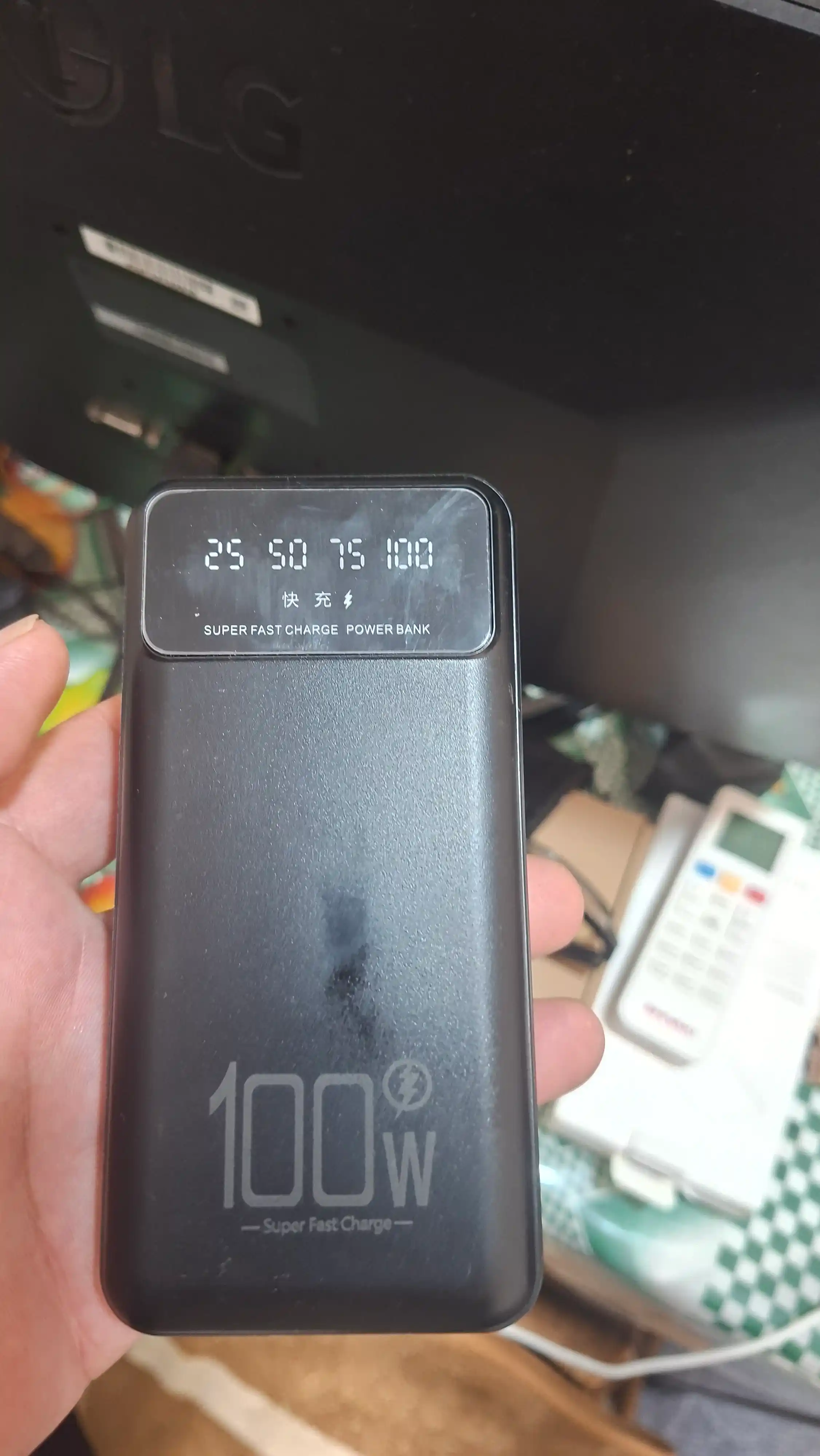 Tashqi akkumulyator, 20000mA 22.5W super tezkor quvvat 100%