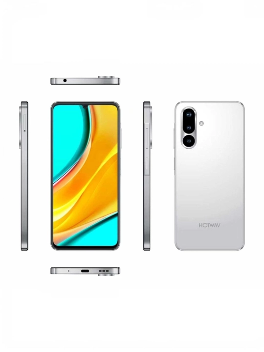 Смартфон hotwav A36, 64GB Rom 12GB Ram, 13 AI Мп Kamera, 5160 мАч, Android 16