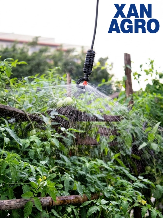Mikrosprinkler to’plami: 360° aylanuvchi, 4 nasadkali va rezbali purkagich,mikropurkagich
