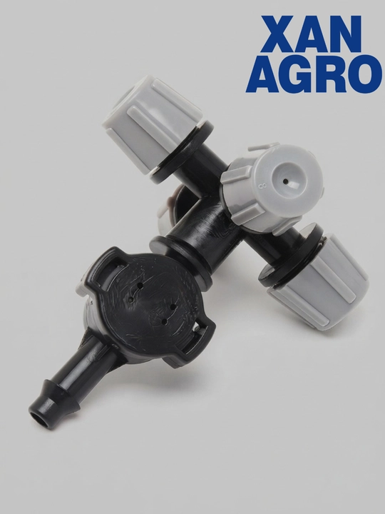 Mikrosprinkler to’plami: 360° aylanuvchi, 4 nasadkali va rezbali purkagich,mikropurkagich