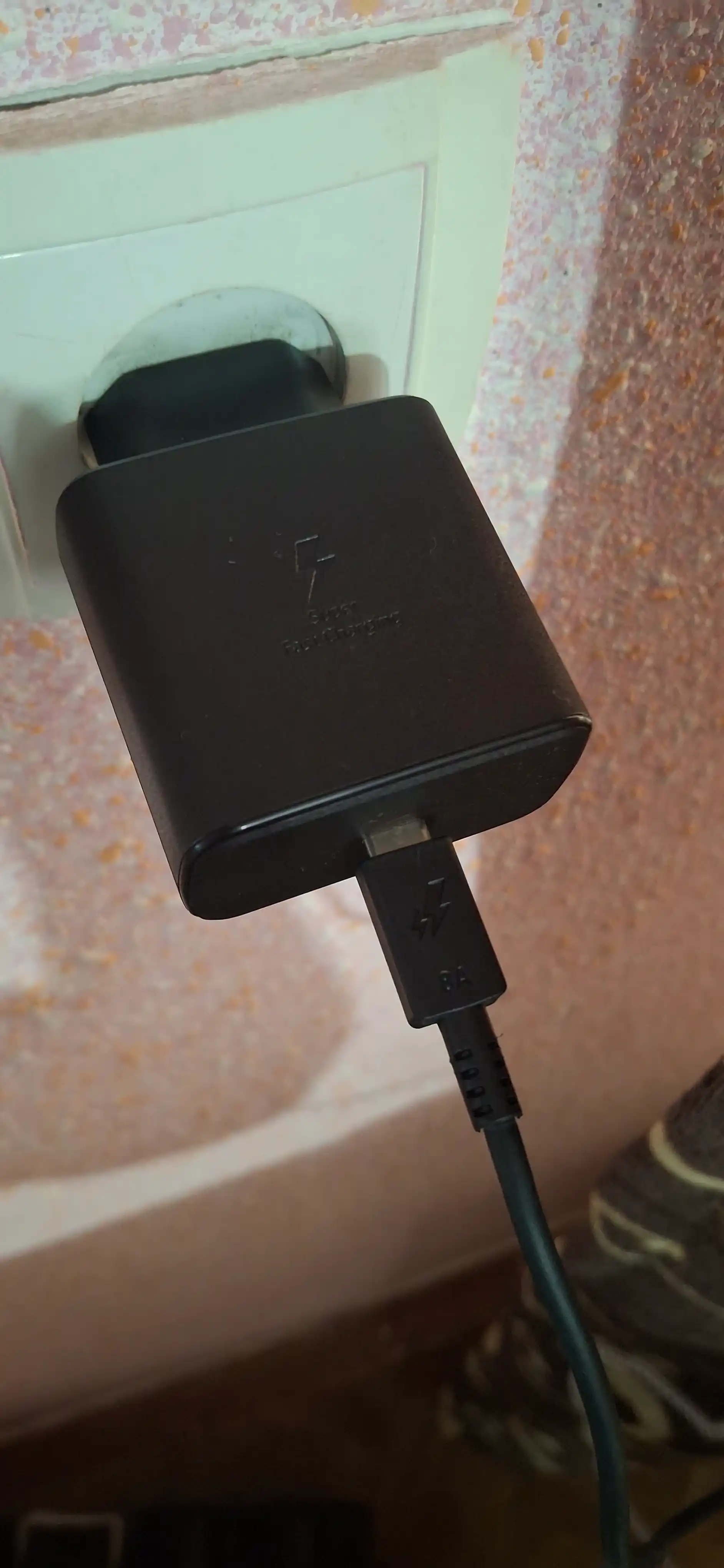 Зарядное устройство Samsung 45W, Type-C, быстрая зарядка, адаптер для телефона