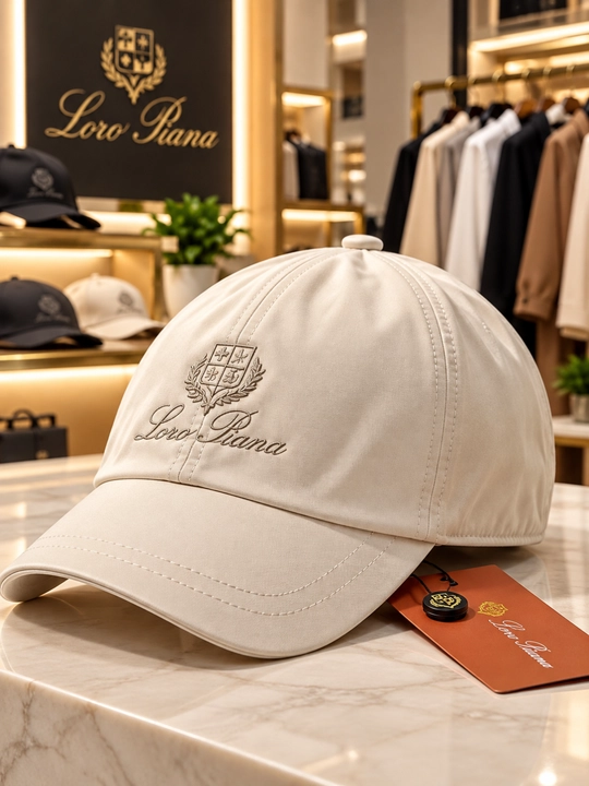 Loro Piana uslubidagi premium kepka-Erkaklar va Ayollar uchun - 