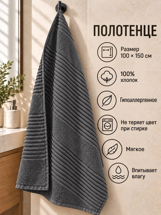 Банное полотенце - 