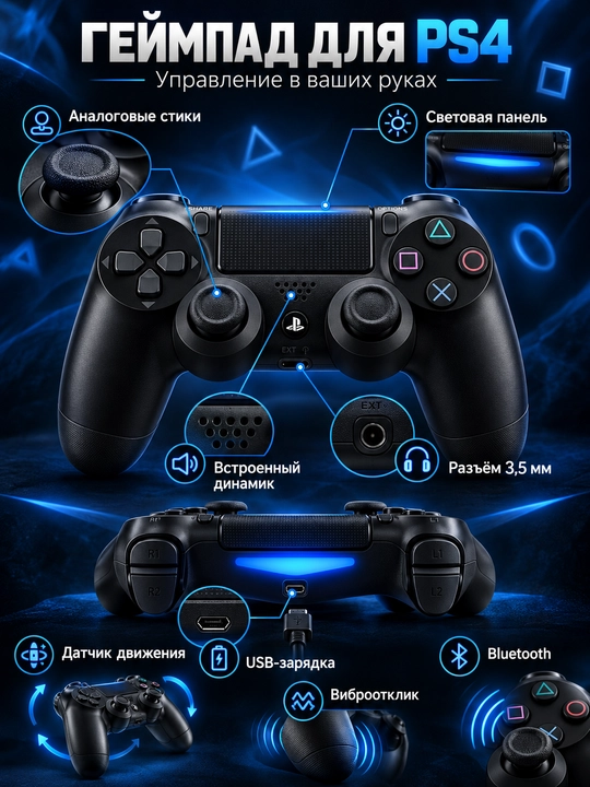 Playstation 4 PRO, 1 ТБ памяти + второй геймпад бонус + игры на готове