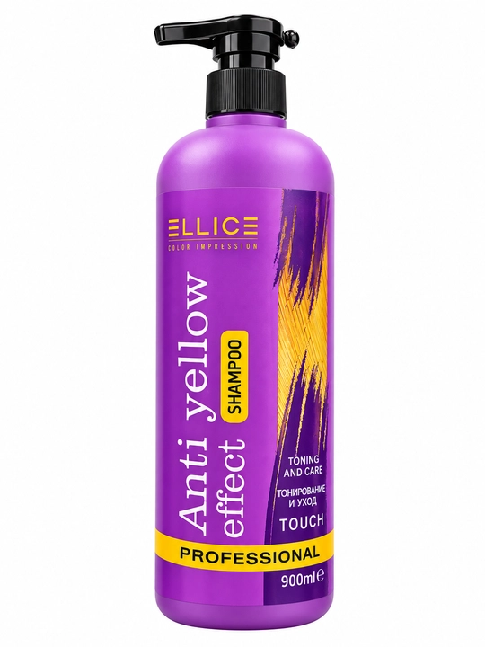 ELLICE Professional Shampoo – фиолетовый шампунь, который обновляет и защищает цвет волос