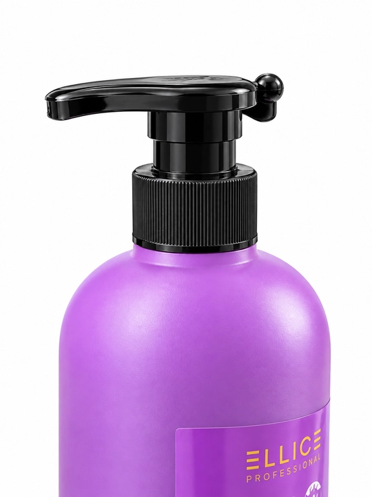 ELLICE Professional Shampoo – фиолетовый шампунь, который обновляет и защищает цвет волос
