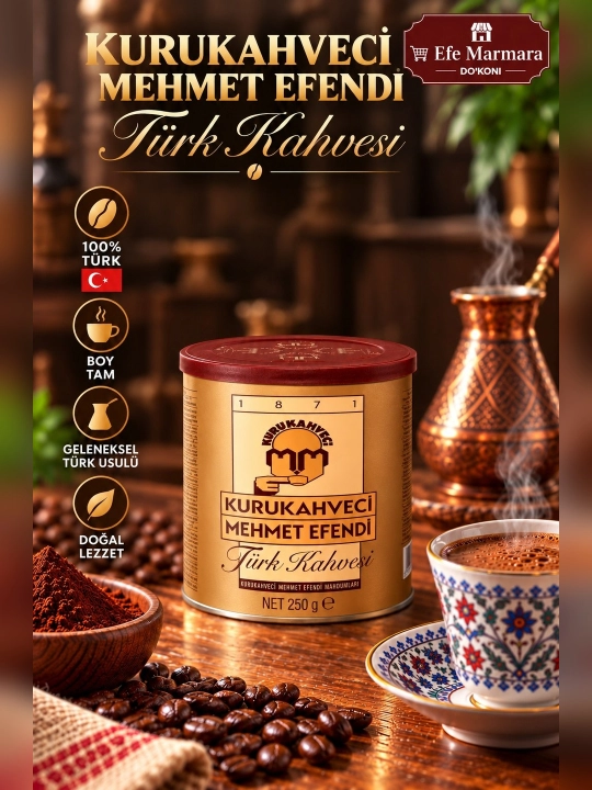 Кофе турецкий Mehmet Efendi, 250 г - 