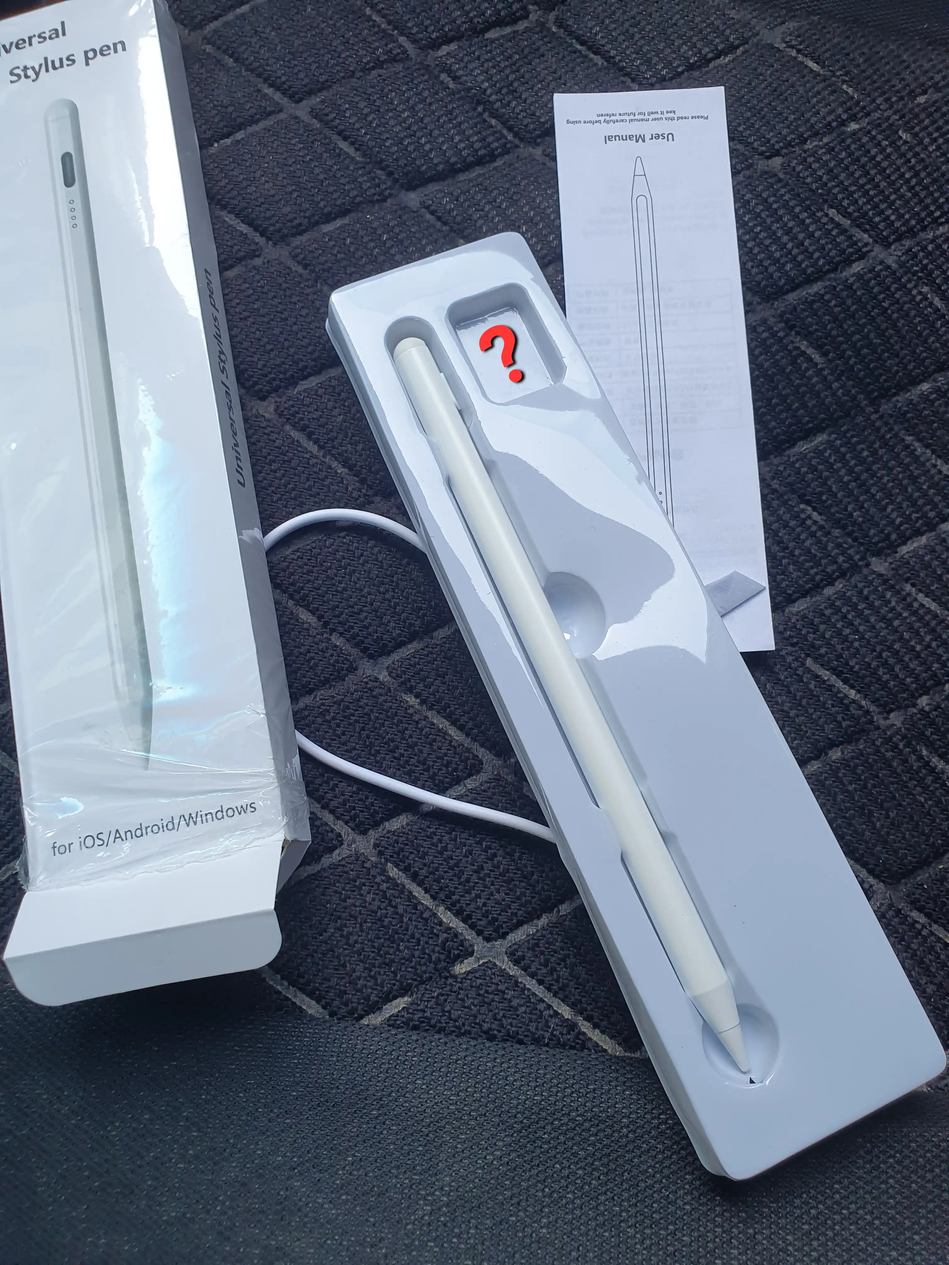 Planshet va telefon uchun universal faol stilus, Type-C, iPhone, iPad, Android, IOS