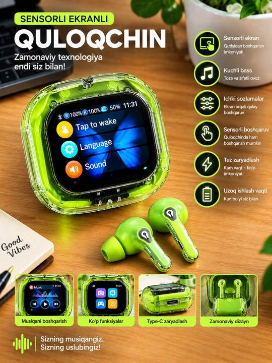 Беспроводные Bluetooth-наушники - 
