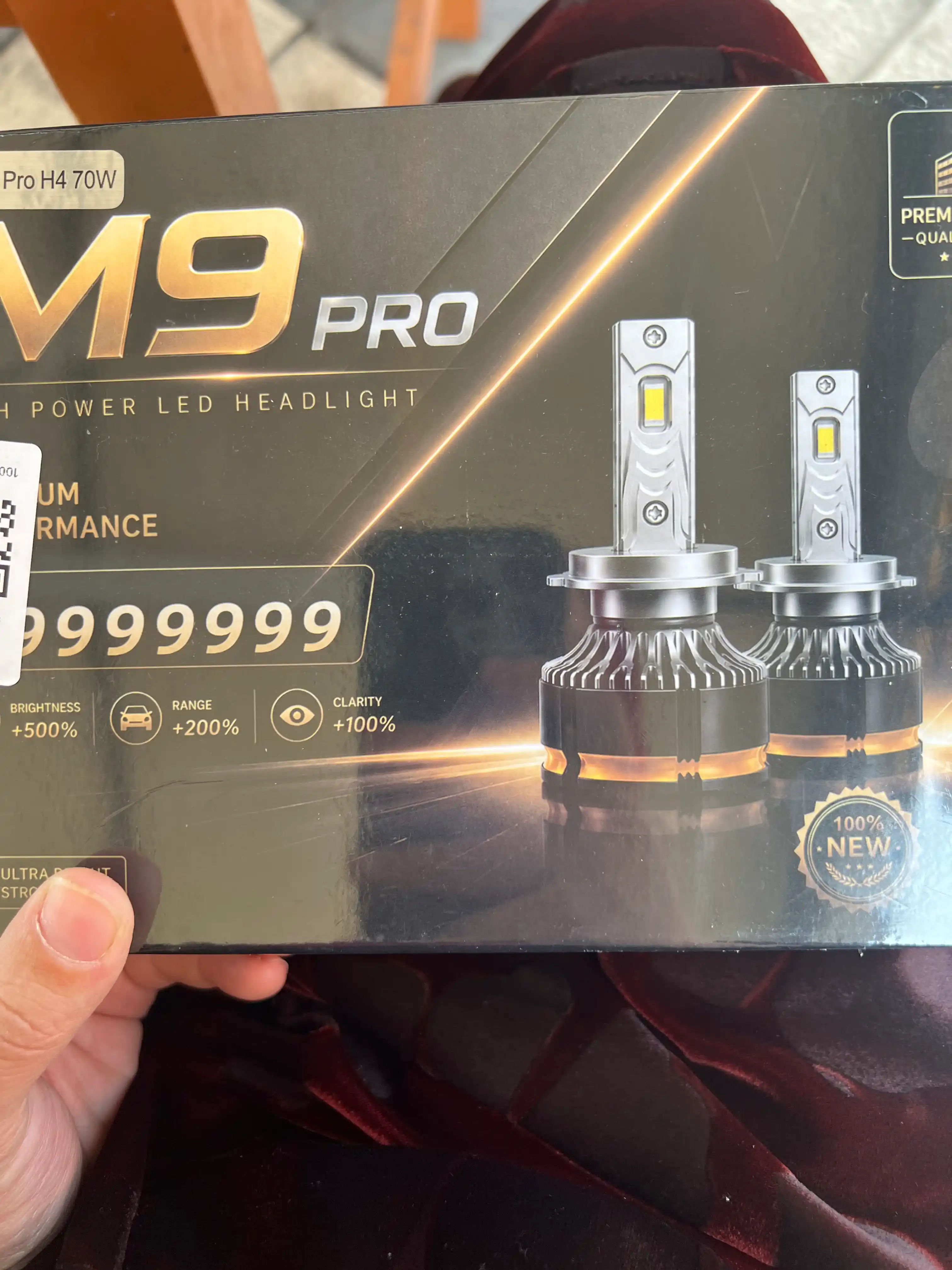 Светодиодная лампа для фар автомобиля LED H4/ H7 линейный светодиод