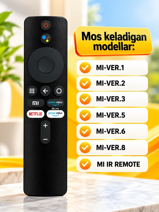 Универсальный пульт с голосовым управлением для Mi TV Stick,TV Box,Android TV и приставок
