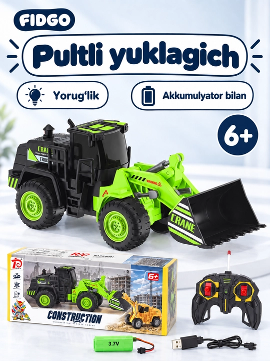 O‘yinchoq o‘t o‘chirish mashinalari, chiroqli turli modellar - 