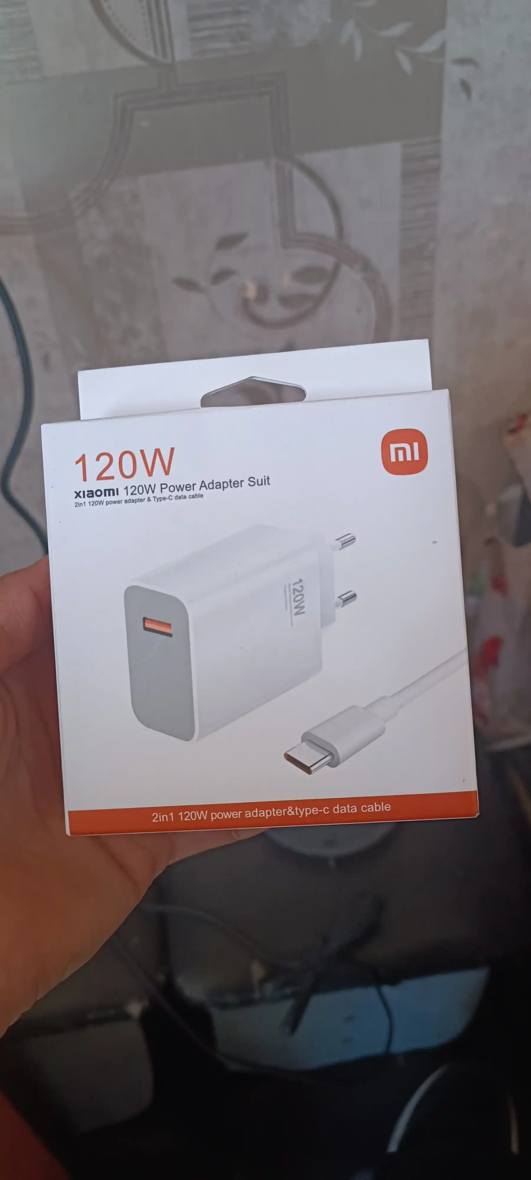 Кабель для быстрой зарядки 120 Вт Type-C для Samsung и Xiaomi Redmi