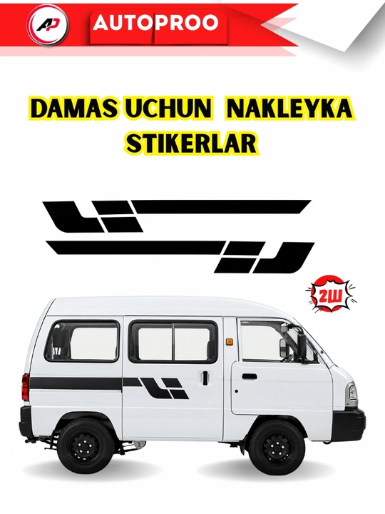 Damas nakleyka uchun vinil stikerlar salon uchun stiker