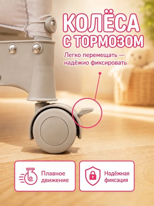 Детская кроватка-манеж, 8 в 1, с рождения до 3 лет, side-by-side, с матрасом, качалка