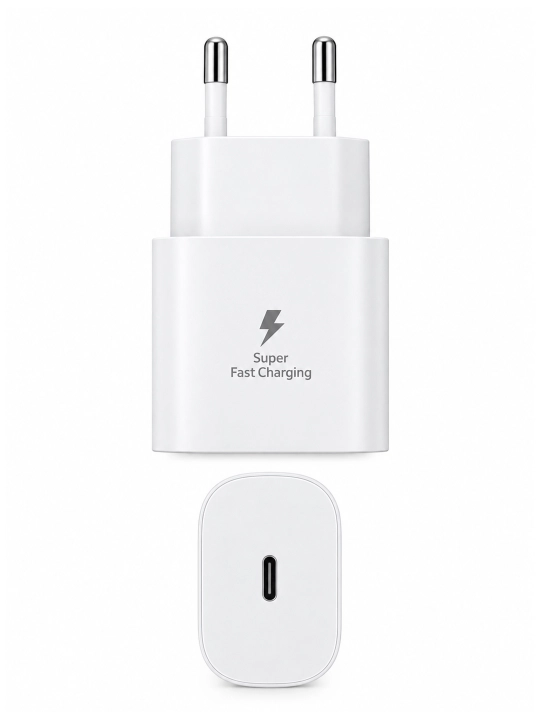 25W PD tezkor quvvatlash qurilmasi, USB-C adapter va Type-C - Type-C kabel