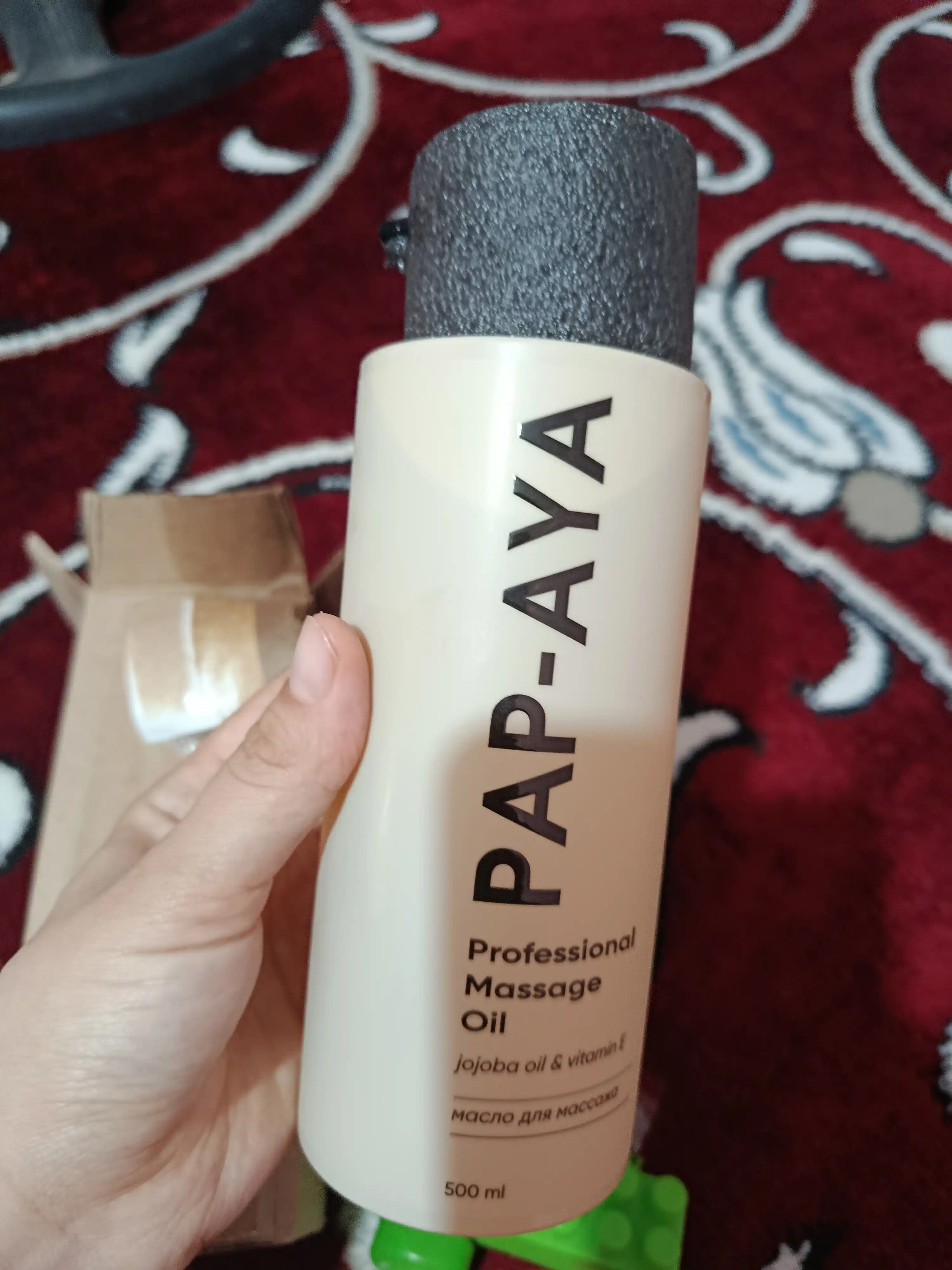 Массажное масло для тела AYA, антицеллюлитное масло от растяжек, масло для массажа, 500 мл