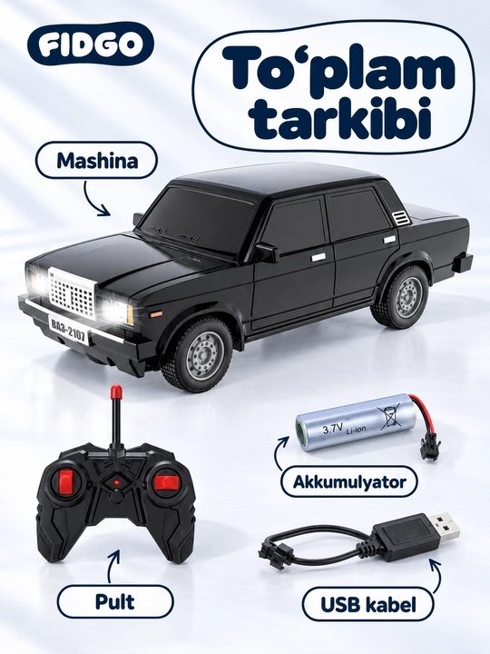 Radio boshqariladigan mashina, masofadan boshqarish pulti, bolalar uchun bolalar mashinasi