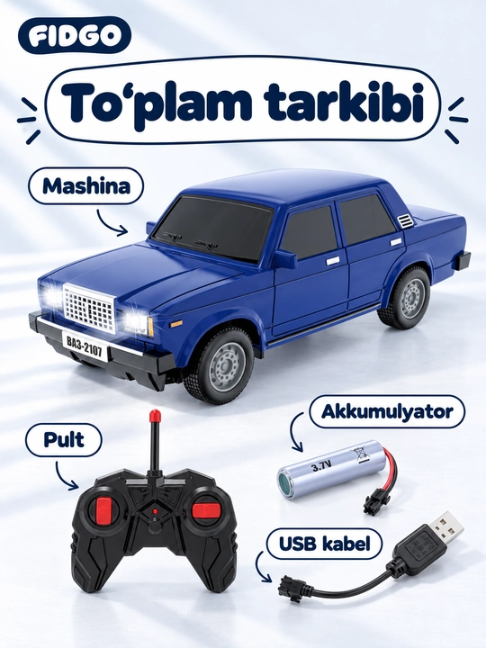 Radio boshqariladigan mashina, masofadan boshqarish pulti, bolalar uchun bolalar mashinasi