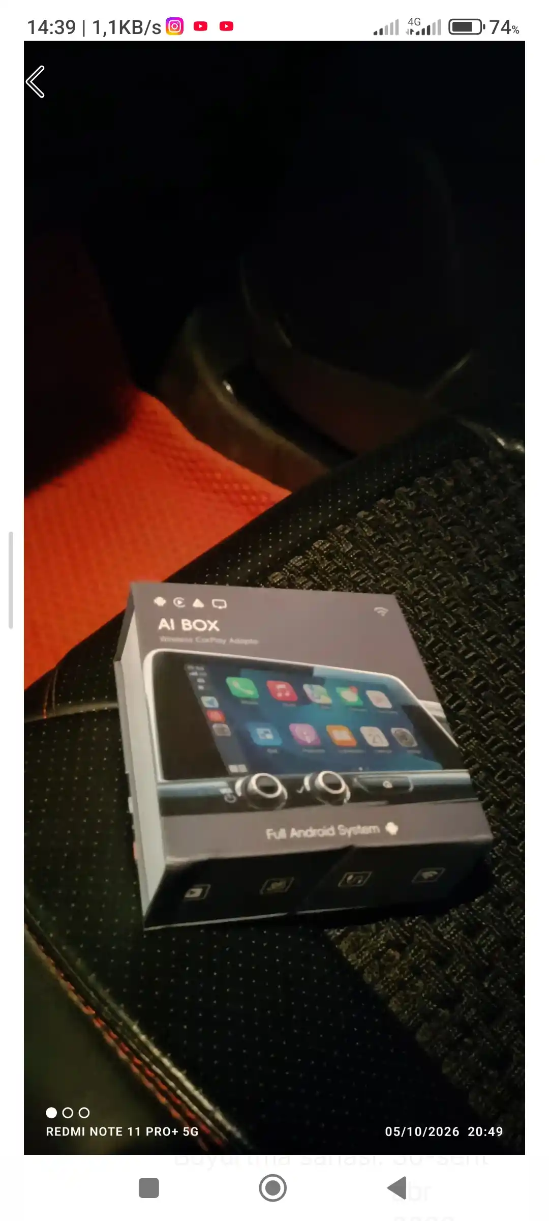 3 в 1 CarPlay Ai Box Адаптер с Android 13 и поддержкой Android Auto