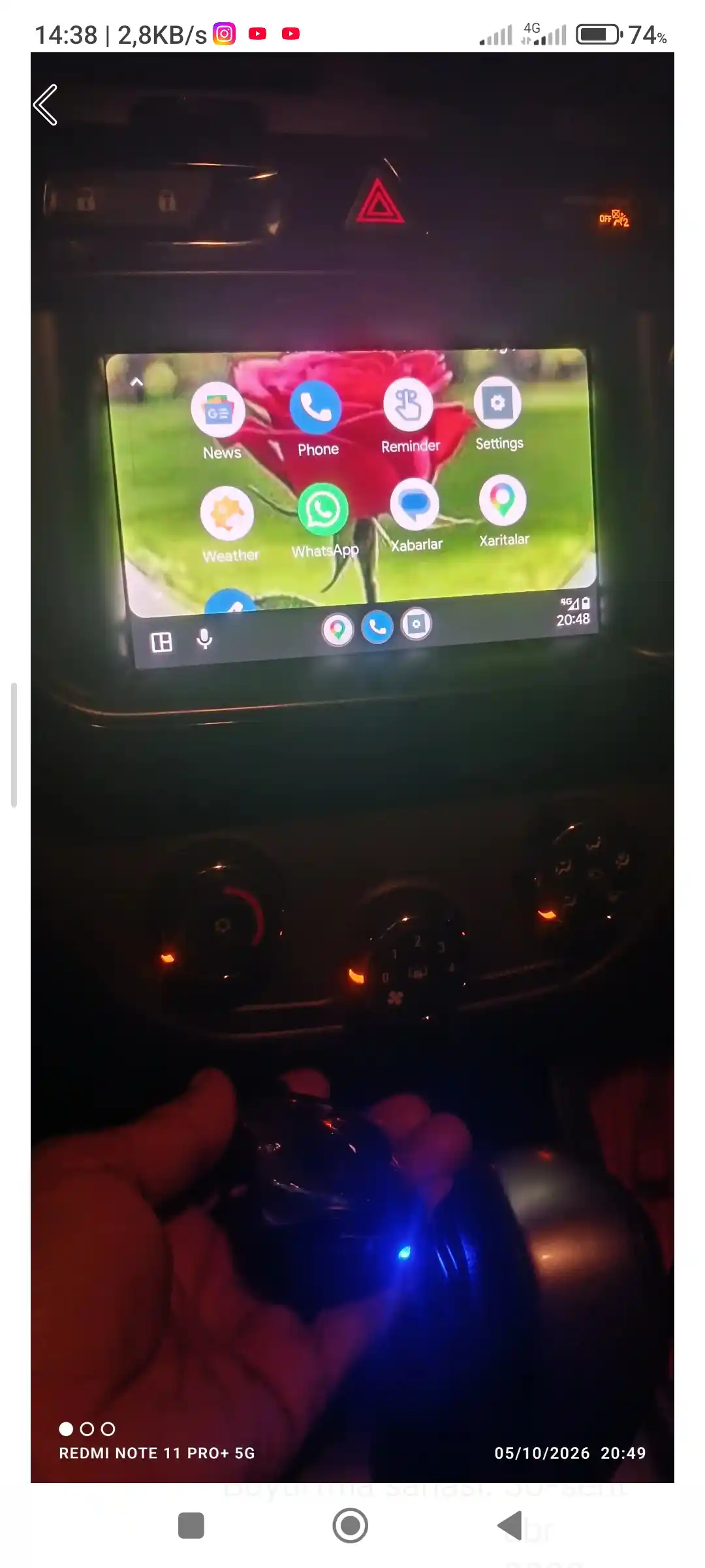 3 в 1 CarPlay Ai Box Адаптер с Android 13 и поддержкой Android Auto