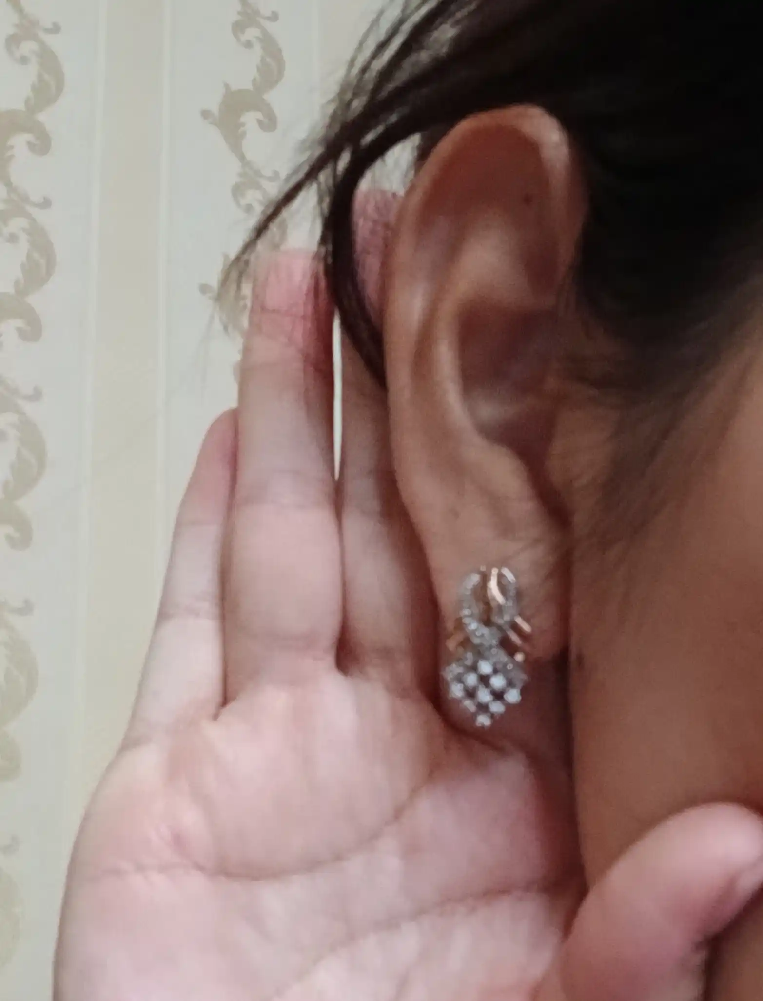 Ayollar uchun Xuping uzuk va ziraklar to'plami, Sovg‘a qutisida, Xuping Stainless Steel