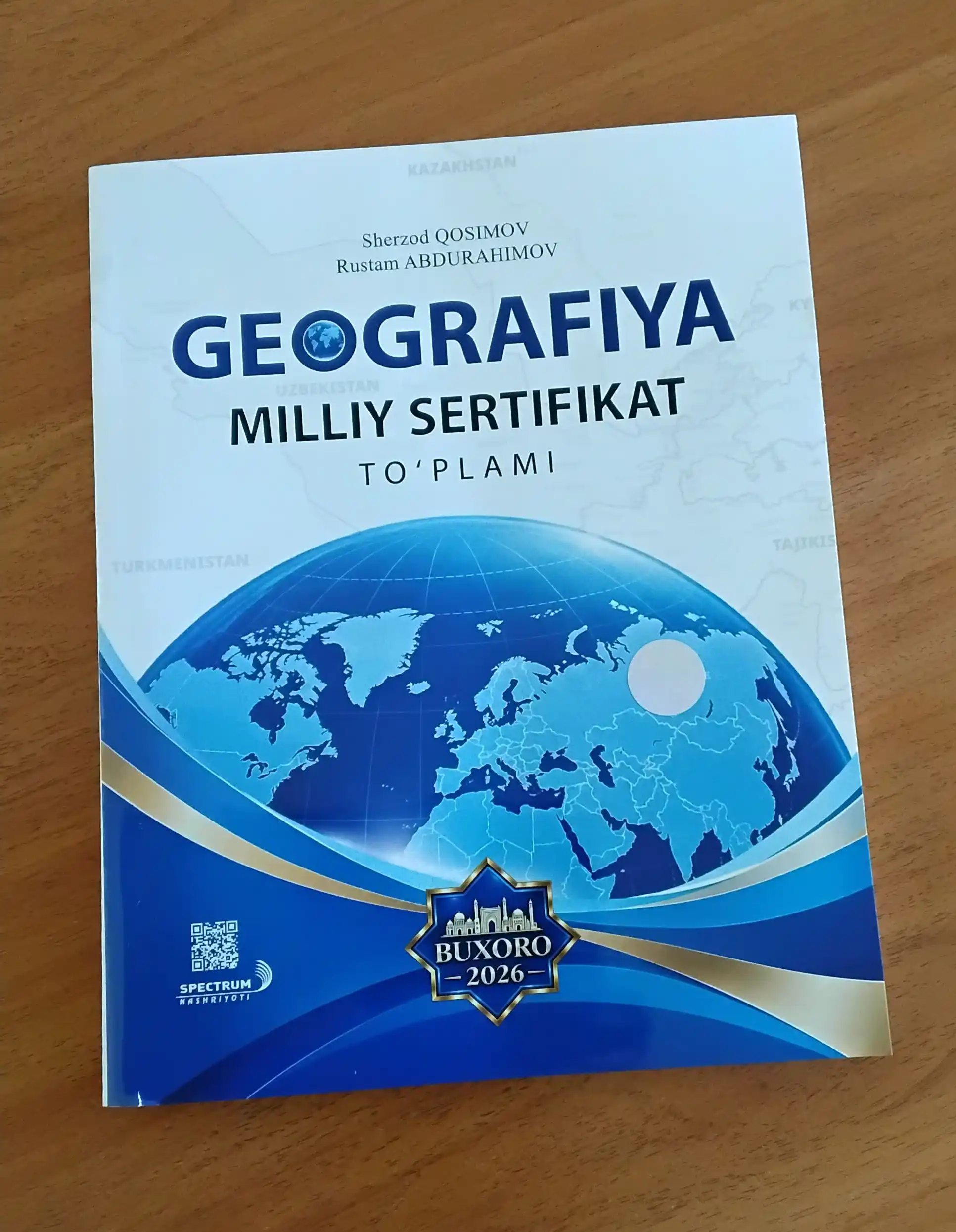 Geografiya, milliy sertifikat uchun to‘plam, Buxoro 2026