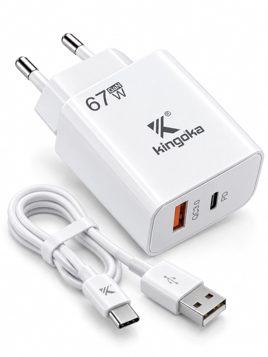 Turbo 67W, 120W, 33W Type-C telefon quvvatlagichi