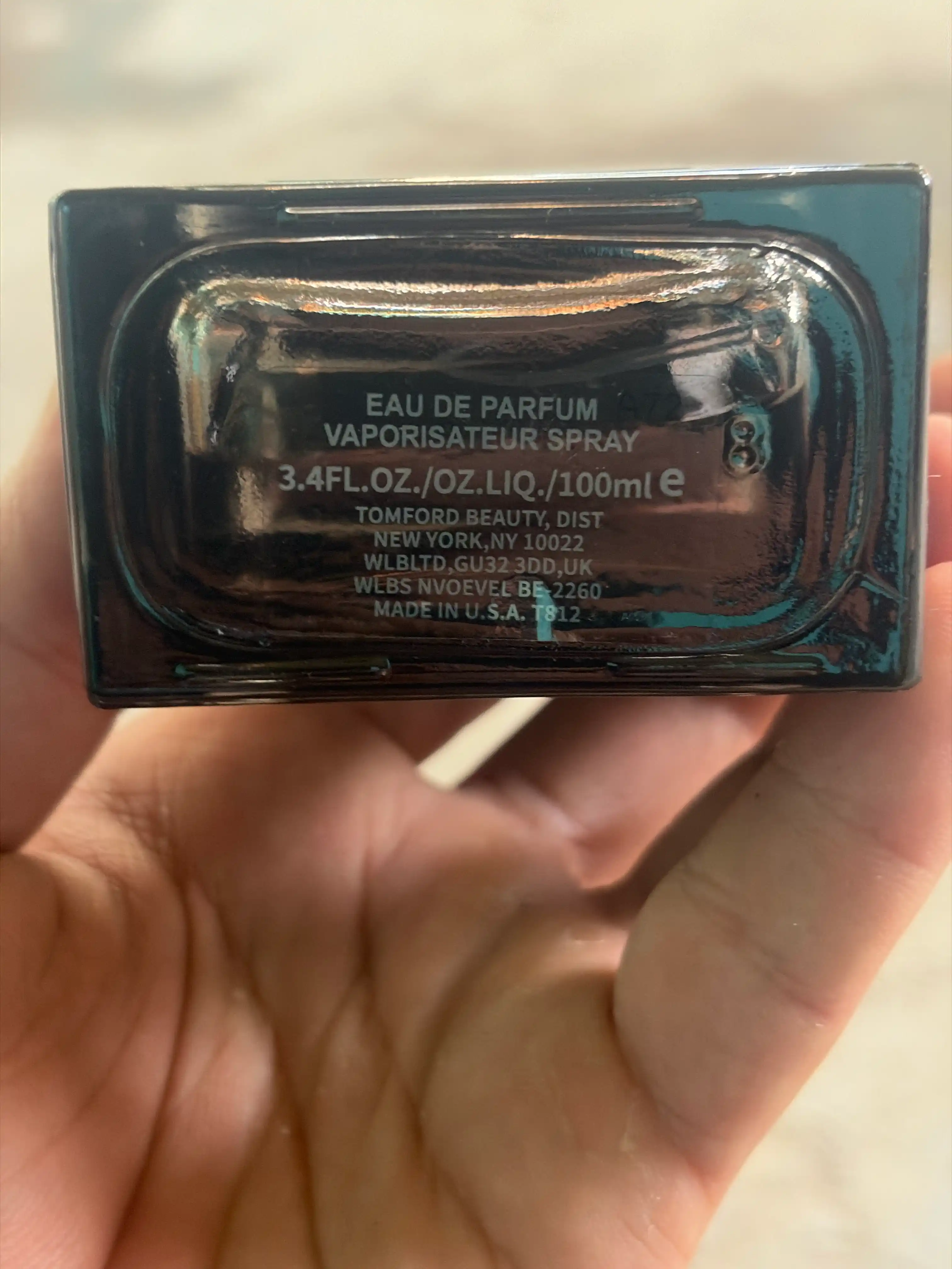 Erkaklar uchun parfyumlangan suv Tobacco Vanille asoslangan,3ml,5ml,10ml,20ml,30ml,100ml