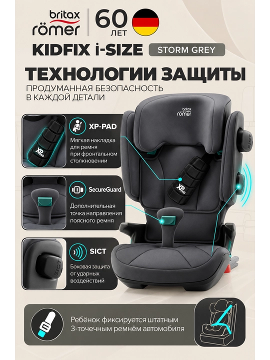 Britax Römer bolalar avtokreslosi — Germaniya ishlab chiqarishi, Yevropa sifati