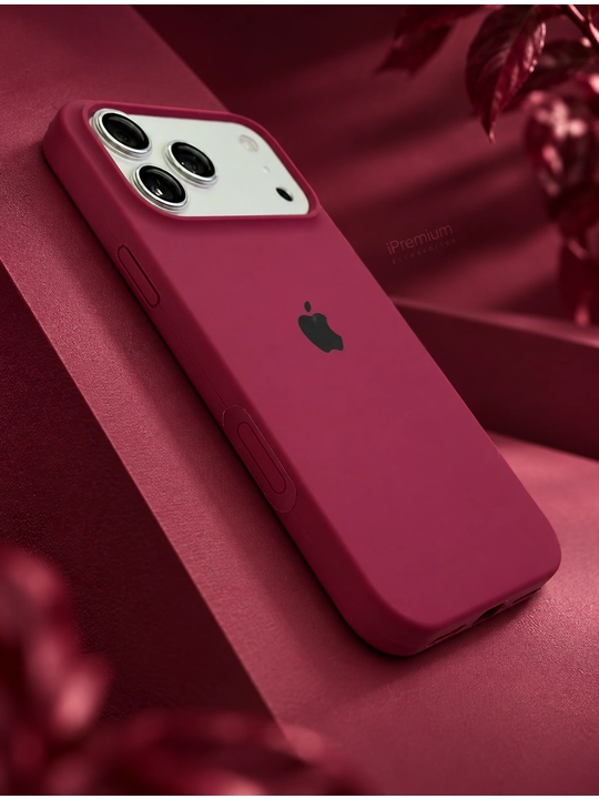IPhone chexol — iPhone 11, 12, 13, 14, 15, 16, 17 Pro va Pro Max uchun silikon chexol