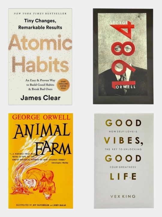 Atomic habits — Animal farm — Good Vibes, Good Life — 1984 - 