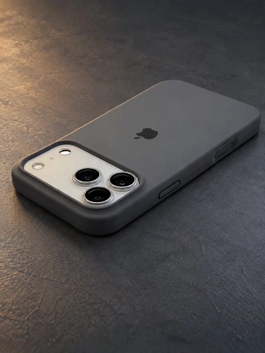IPhone chexol — iPhone 11, 12, 13, 14, 15, 16, 17 Pro va Pro Max uchun silikon chexol