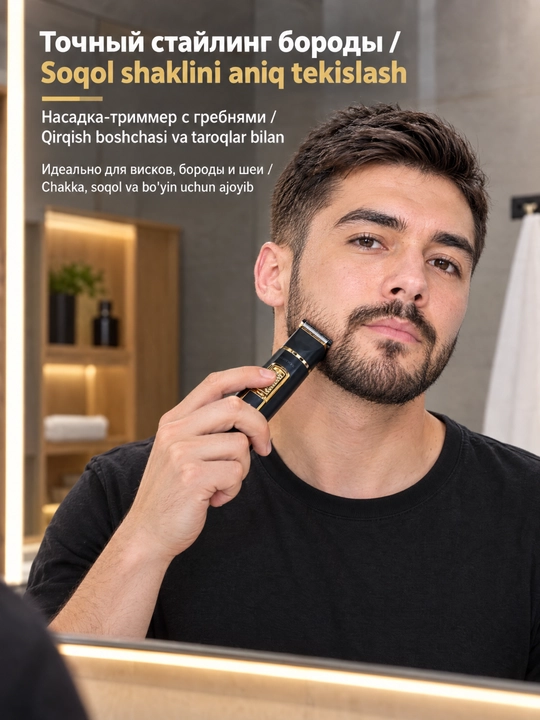 SOKANY SK-LF-9942, триммер для бороды, сеточная бритва, триммер для носа, аккумуляторный