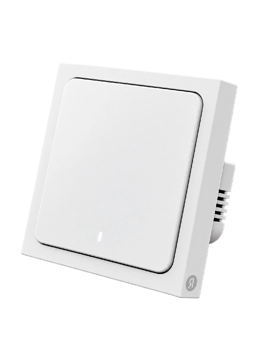 Yandex YNDX-00531 Smart Switch, 1-gang, Zigbee 3.0, Elis bilan, oq