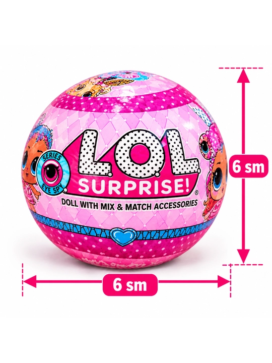 LOL Surprise Sparkle Doll — кукла-сюрприз с аксессуарами, 5 вариантов