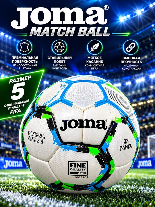 Futbol koptoklari 5 razmer (Pokiston) - 