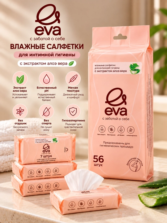 EVA — nam salfetkalar - 