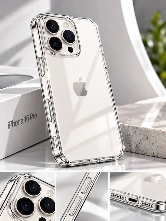 Shaffof silikon telefon chexoli - 