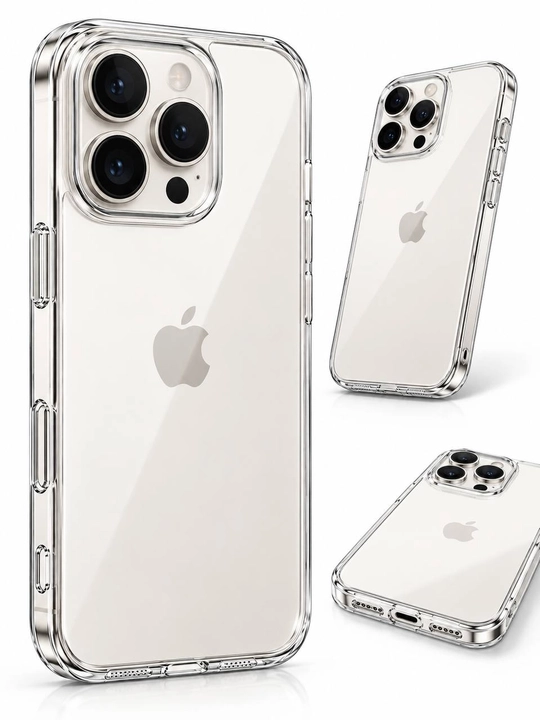 Shaffof silikon telefon chexoli