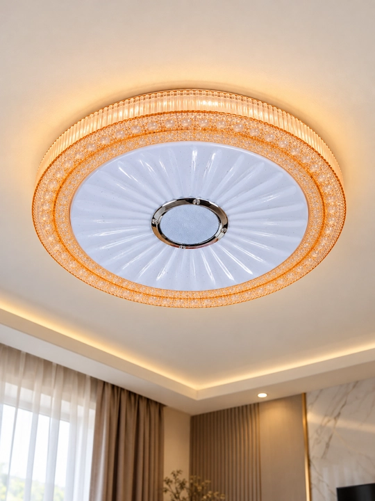 Shiftdagi chiroq LED, 40 sm, 48 Vt, Bluetooth karnay bilan
