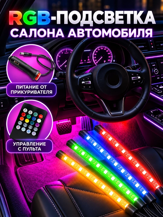 Светодиодная лента для подсветки авто