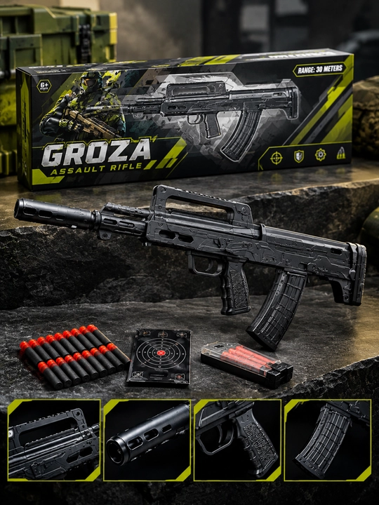 GROZA o‘yin avtomati, o‘yin snaryadlari va aksessuarlar bilan - 