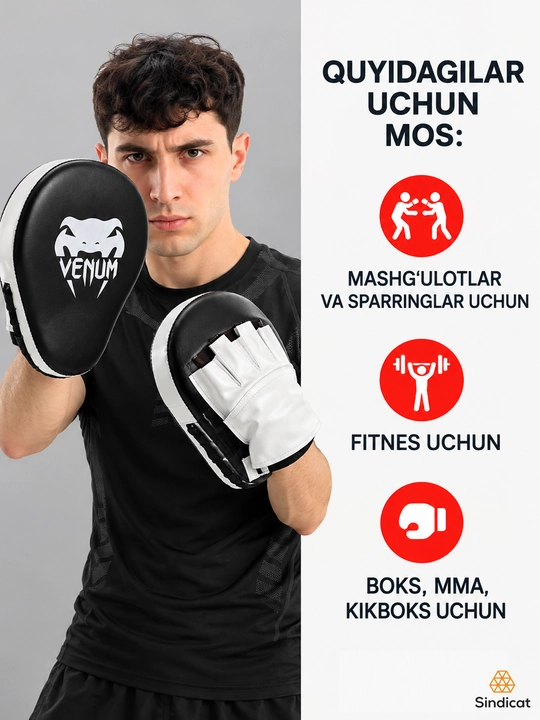 Boks va kikboksing, karate va taekvondo uchun mashg‘ulot oyoqlari, 2 dona