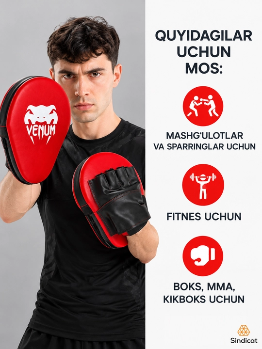 Boks va kikboksing, karate va taekvondo uchun mashg‘ulot oyoqlari, 2 dona