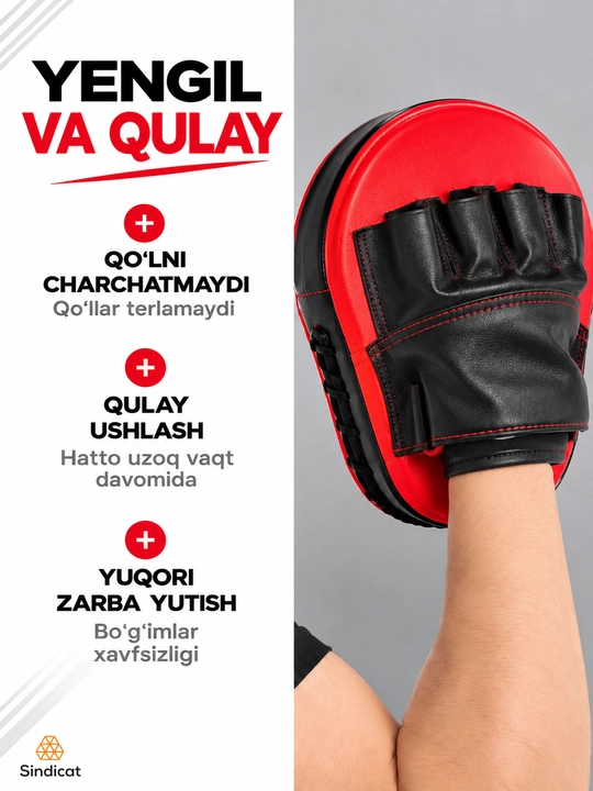 Boks va kikboksing, karate va taekvondo uchun mashg‘ulot oyoqlari, 2 dona