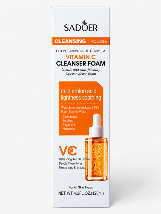 SADOER Mousse Face Wash — мягкая пенка-мусс для умывания лица, 3 вида