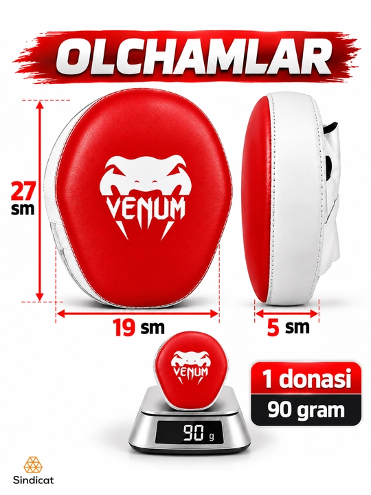 Boks va kikboksing, karate va taekvondo uchun mashg‘ulot oyoqlari, 2 dona