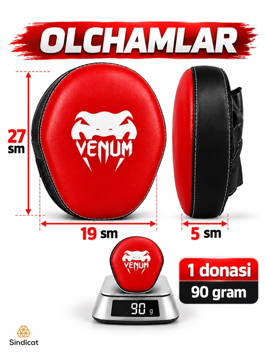 Boks va kikboksing, karate va taekvondo uchun mashg‘ulot oyoqlari, 2 dona